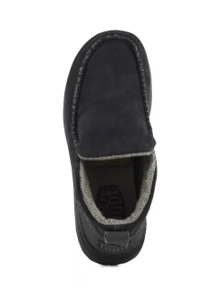 DENNY Scarpa a stivaletto in pelle suede