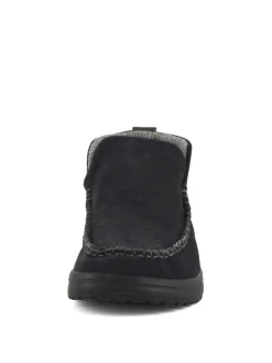 DENNY Scarpa a stivaletto in pelle suede