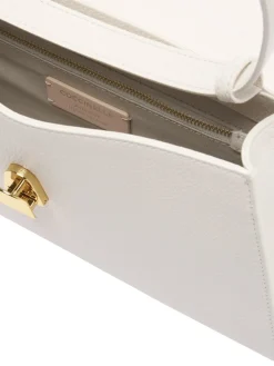 DEW Borsa media a spalla in pelle martellata