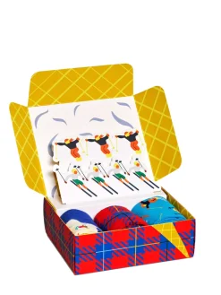 DOWNHILL SKIING Gift Box 3 paia di calze