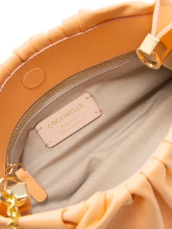 DRAP SMOOTH Borsa in pelle nappa con catena