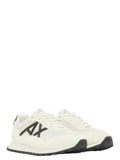 DROP MICROSUEDE Sneakers con logo a contrasto