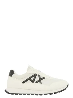 DROP MICROSUEDE Sneakers con logo a contrasto