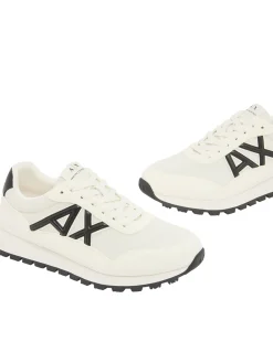 DROP MICROSUEDE Sneakers con logo a contrasto
