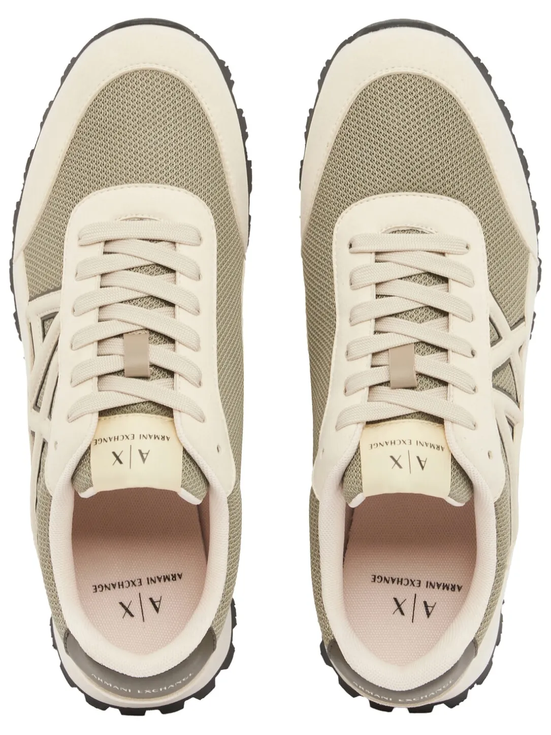 DROP MICROSUEDE Sneakers con logo a contrasto