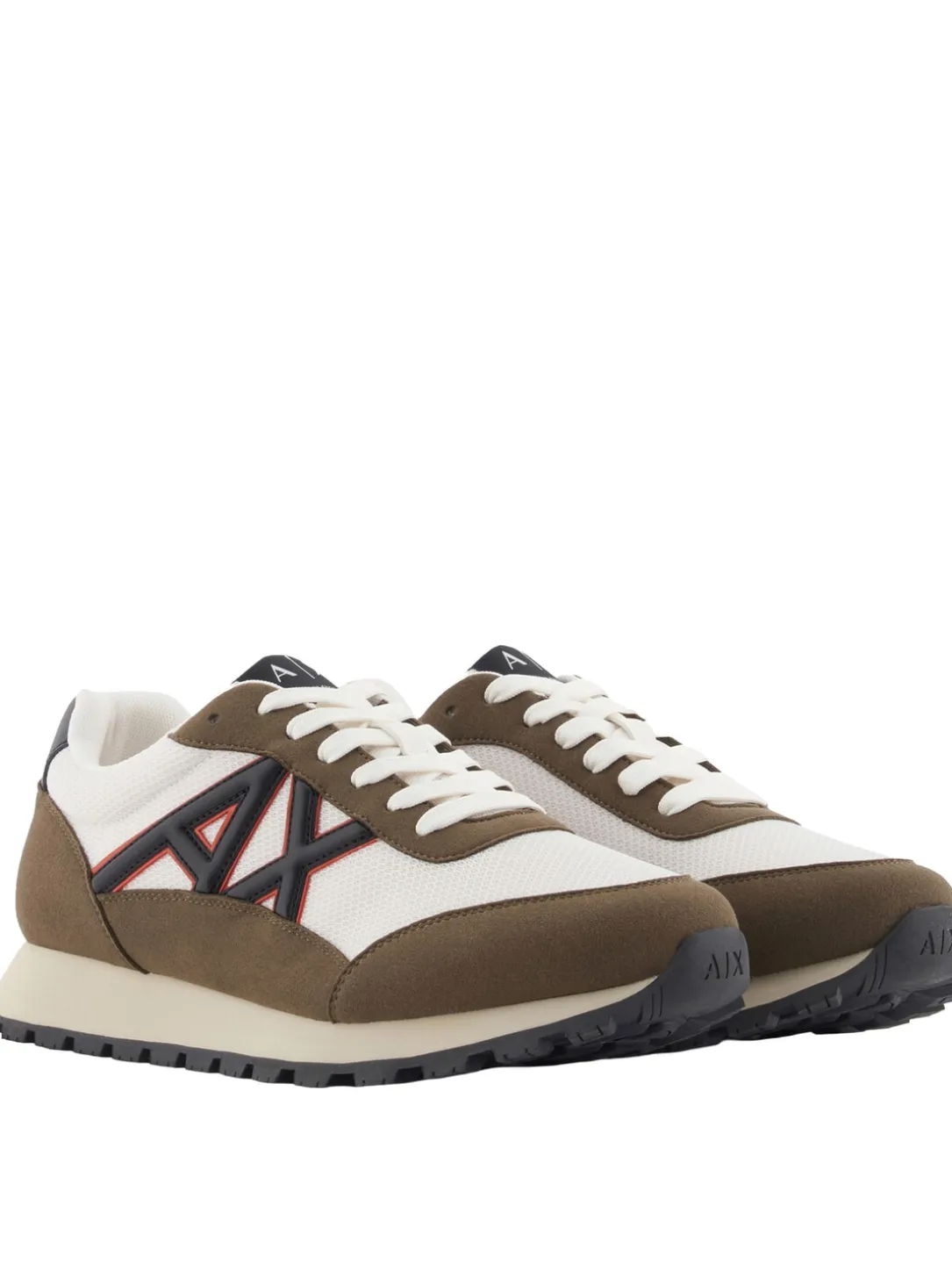 DROP MICROSUEDE Sneakers con logo a contrasto