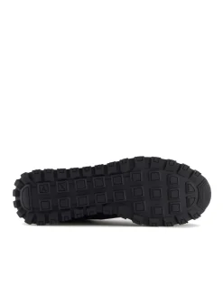 DROP MICROSUEDE Sneakers con logo a contrasto