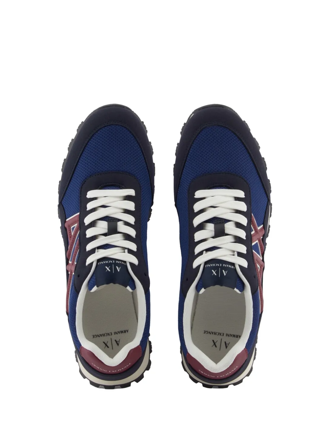 DROP MICROSUEDE Sneakers con logo a contrasto