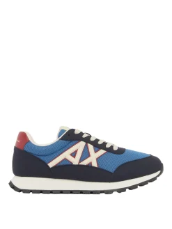 DROP MICROSUEDE Sneakers con logo a contrasto