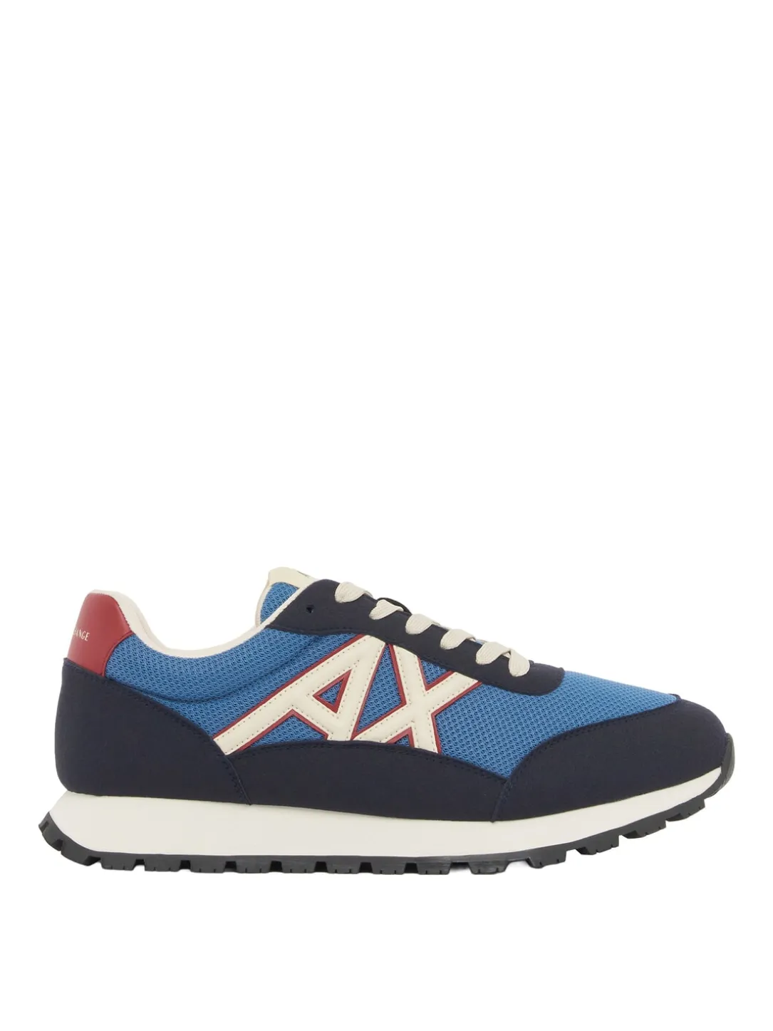 DROP MICROSUEDE Sneakers con logo a contrasto