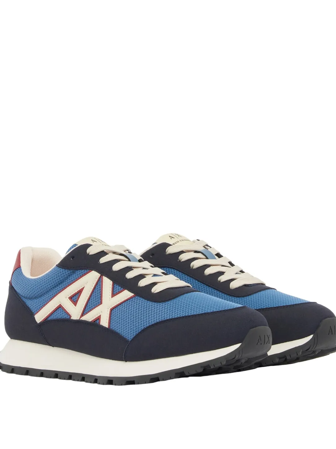DROP MICROSUEDE Sneakers con logo a contrasto