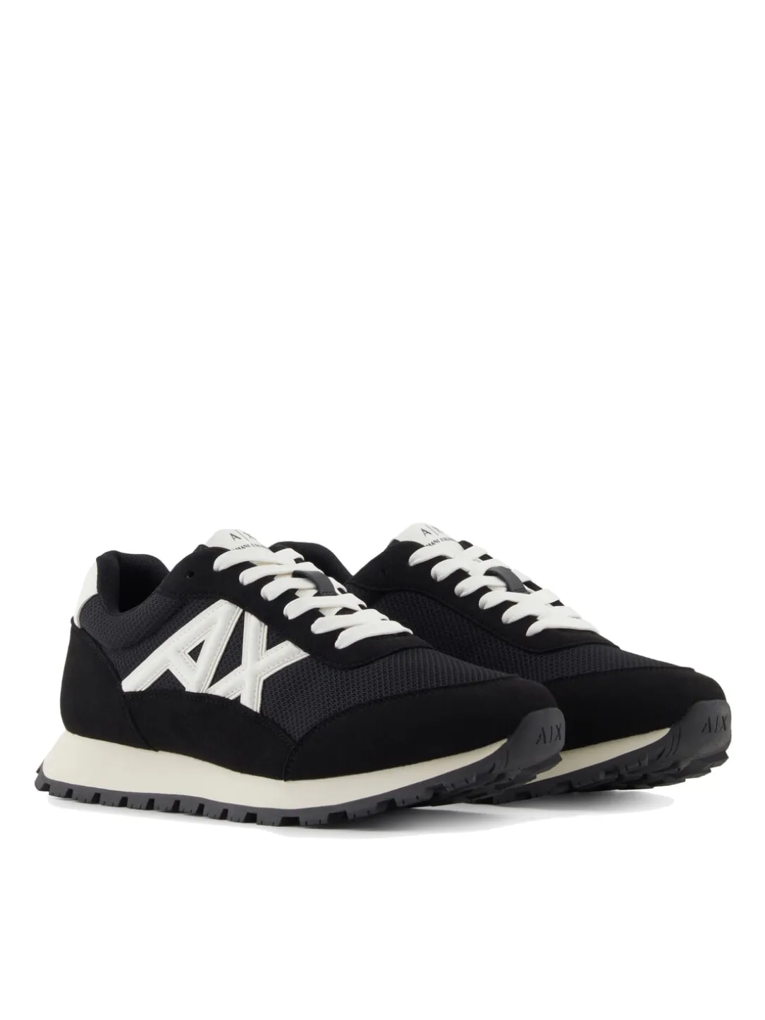 DROP MICROSUEDE Sneakers con logo a contrasto