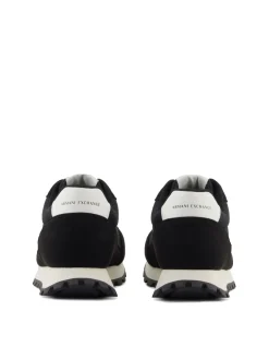 DROP MICROSUEDE Sneakers con logo a contrasto