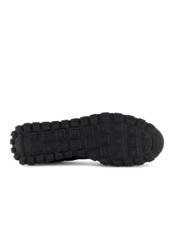 DROP MICROSUEDE Sneakers con logo a contrasto