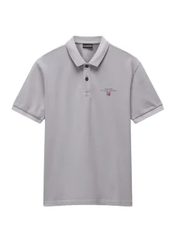 ELBAS JERSEY Polo cotone micrologo