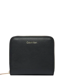 EMBOSSED LOGO Portafoglio Zip Around Small