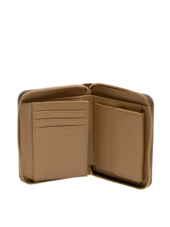 EMBOSSED Portafoglio compatto zip around