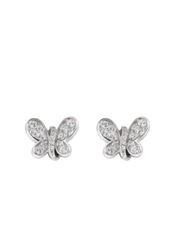 FARFALLE Orecchini in argento e zirconi
