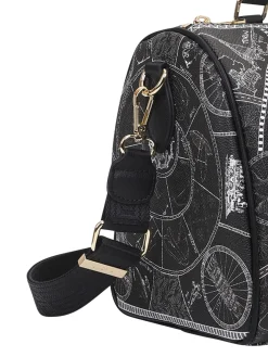 FASHIONOPOLY Borsa bauletto a mano, con tracolla