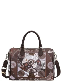FASHIONOPOLY Borsa bauletto a mano, con tracolla