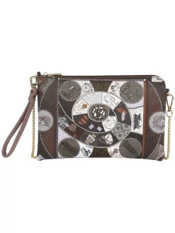 FASHIONOPOLY Pochette con polsierina a tracollina