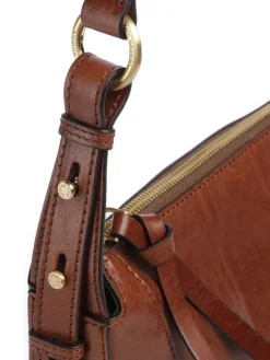 FEDORA Borsa tracolla in pelle con flap