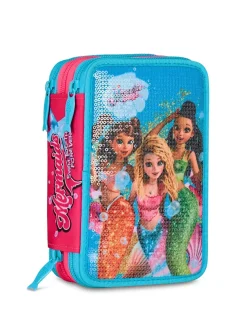 FEVER Astuccio a 3 zip con kit scuola