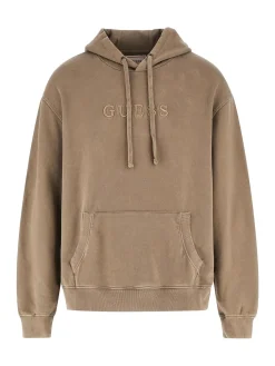 FINCH TERRY Felpa oversize con tasca e cappuccio
