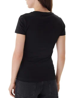 FLOWERS TRIANGLE T-shirt stretch a manica corta