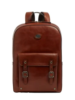 GALILEO Zaino porta PC 13", in pelle