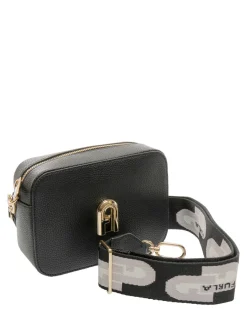 GARDENIA Borsa camera case in pelle stampa keria