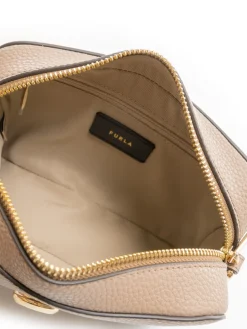 GARDENIA Borsa camera case in pelle stampa keria