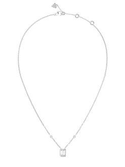 4G LIGHT Collana pendente zircone squadrato