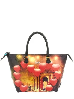 G3 PLUS MEDIUM MULTICOLOR Borsa piattina shopping trasformabile