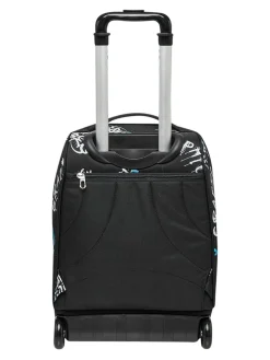 GRAFFITI BOY Zaino trolley 2 ruote, fisso