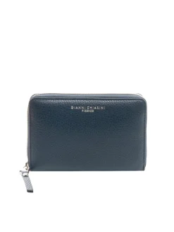 GRAIN Portafoglio medio pelle zip around