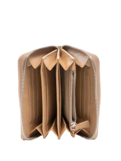 GRAIN Portafoglio medio pelle zip around