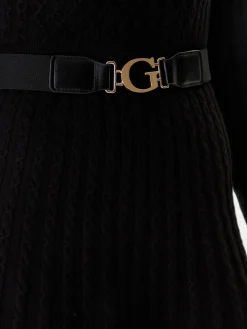 HANA Abito in maglia a trecce