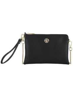 HAPPY Pochette con tracolla e polsierina