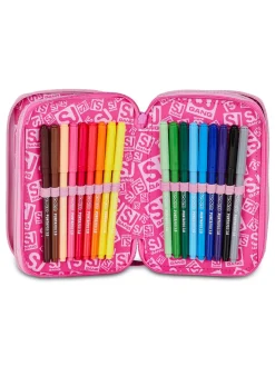 HEART BUDDY GIRL Astuccio con Kit Scolastico