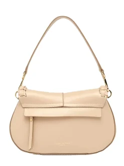 HELENA ROUND Borsa in pelle con flap