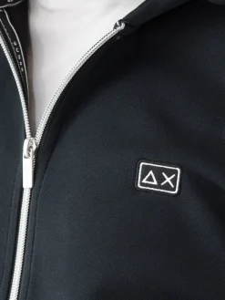 HERITAGE Felpa full zip con cappuccio