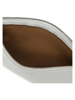 HERMY Pochette in pelle con tracolla