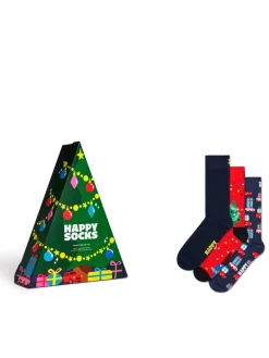 HOLIDAY TREE Gift set calze 3 paia