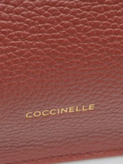 HYLE Borsa piatta piccola in pelle a tracolla