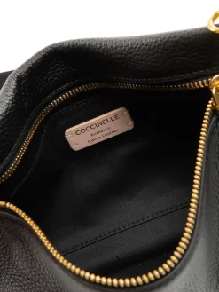 HYLE Borsa piatta piccola in pelle a tracolla