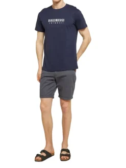 ICONIC T-shirt di cotone, a manica corta