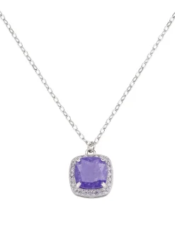ICY DIAMONDS Collana con pendente quadrato