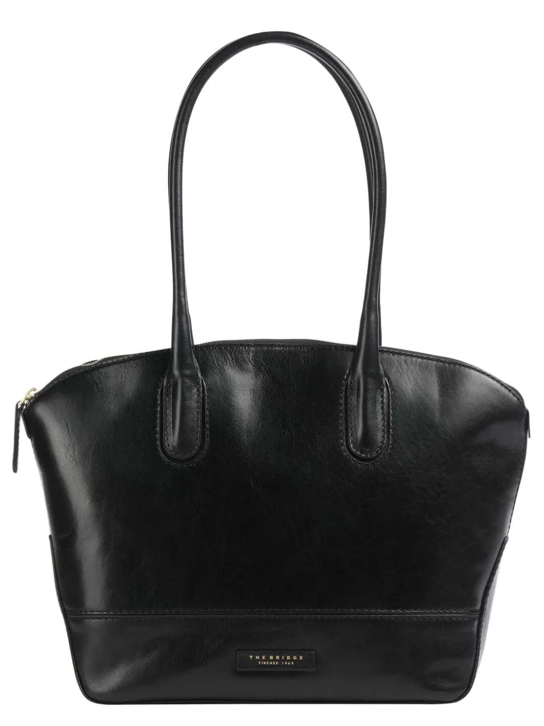 IOLANDA Borsa shopping a spalla, in pelle