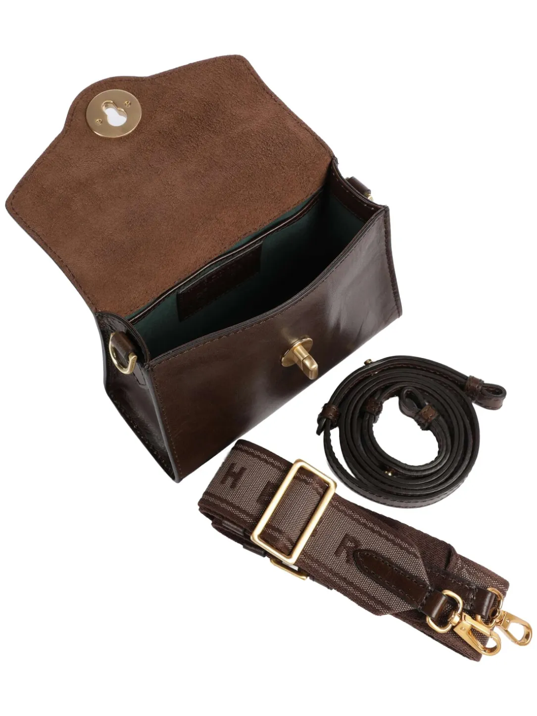 IRENE Mini Bag a tracolla, in pelle